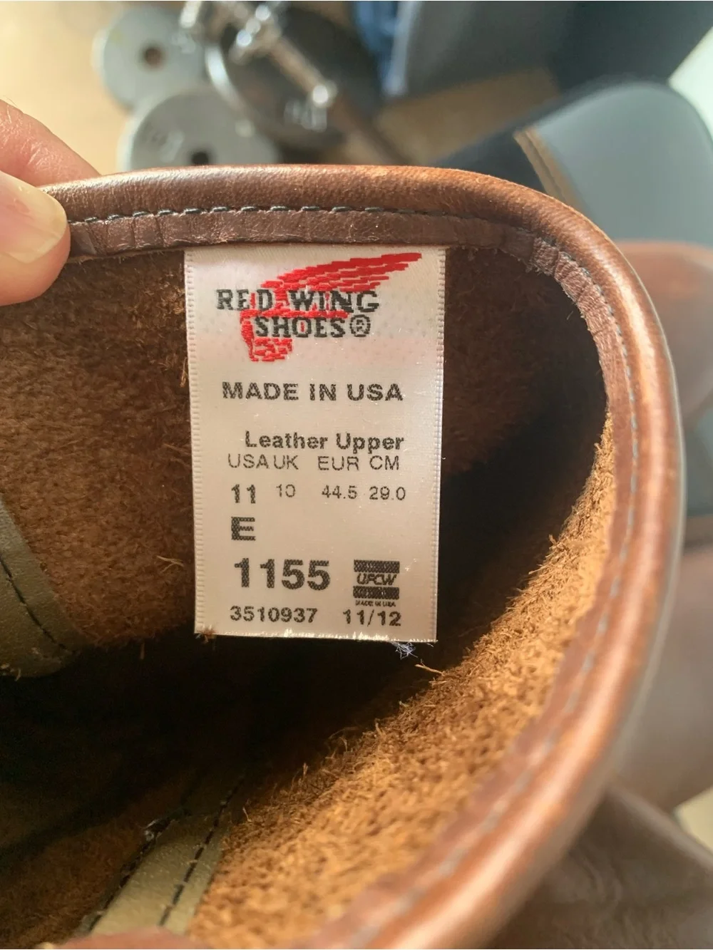 Red Wing Shoes Brown Leather Pull-On Boots